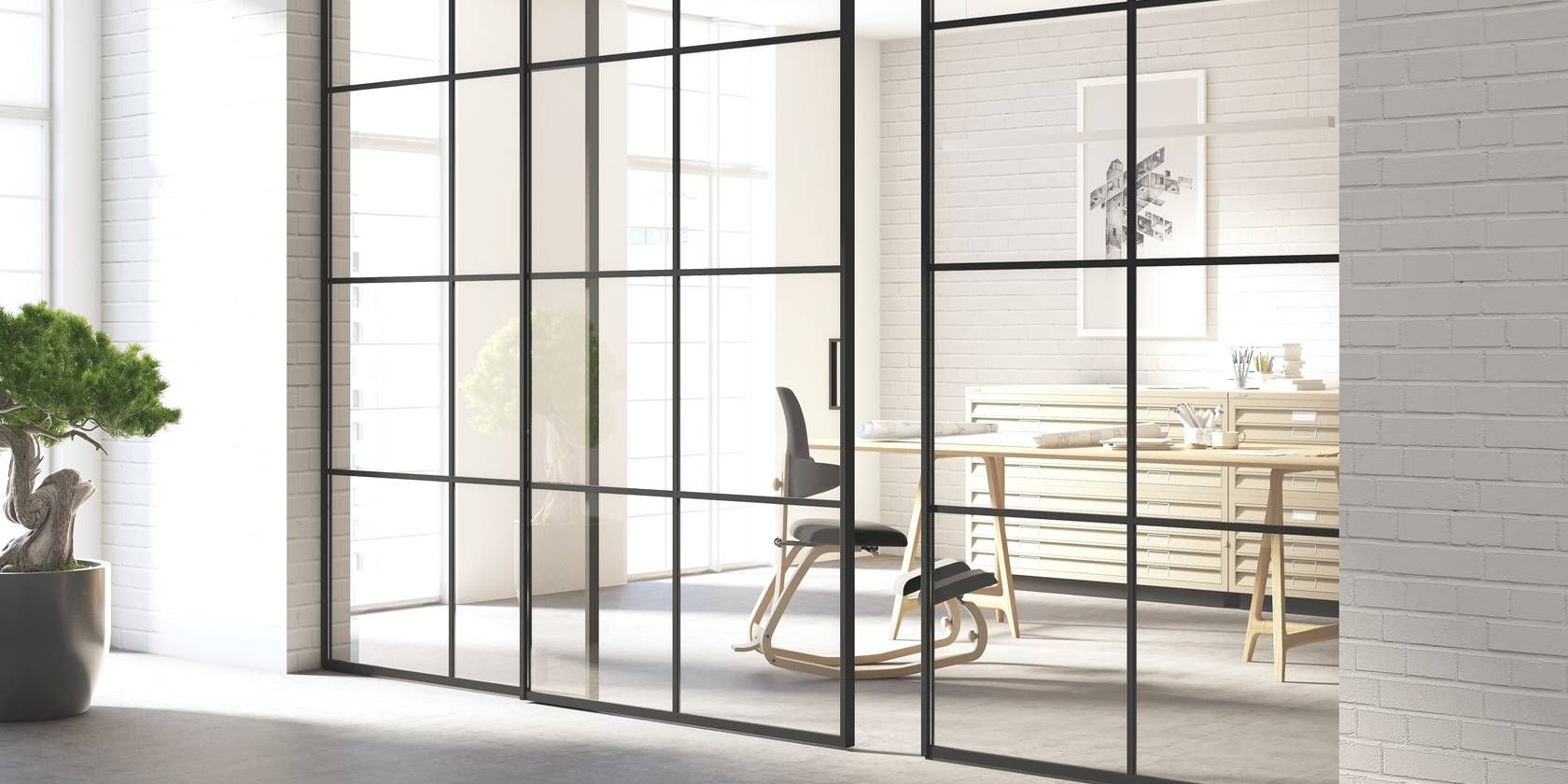 glazen schuifdeur laten plaatsen in @city